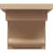Ekena Millwork 7"W x 7"D x 7"H Wide Alma Rough Cedar Woodgrain TimberThane Corbel, Primed Tan CORUR07X07X07ALMRCPR - alternate 3